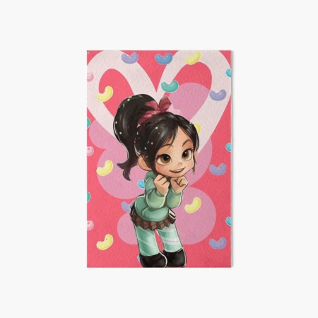 Sweet Vanellope Von Schweetz Art Board Print for Sale by nhempa