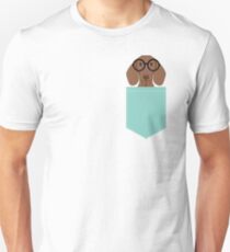Remy - Fashion Glasses Doxie Dashcund Hipster Dog Unisex T-Shirt