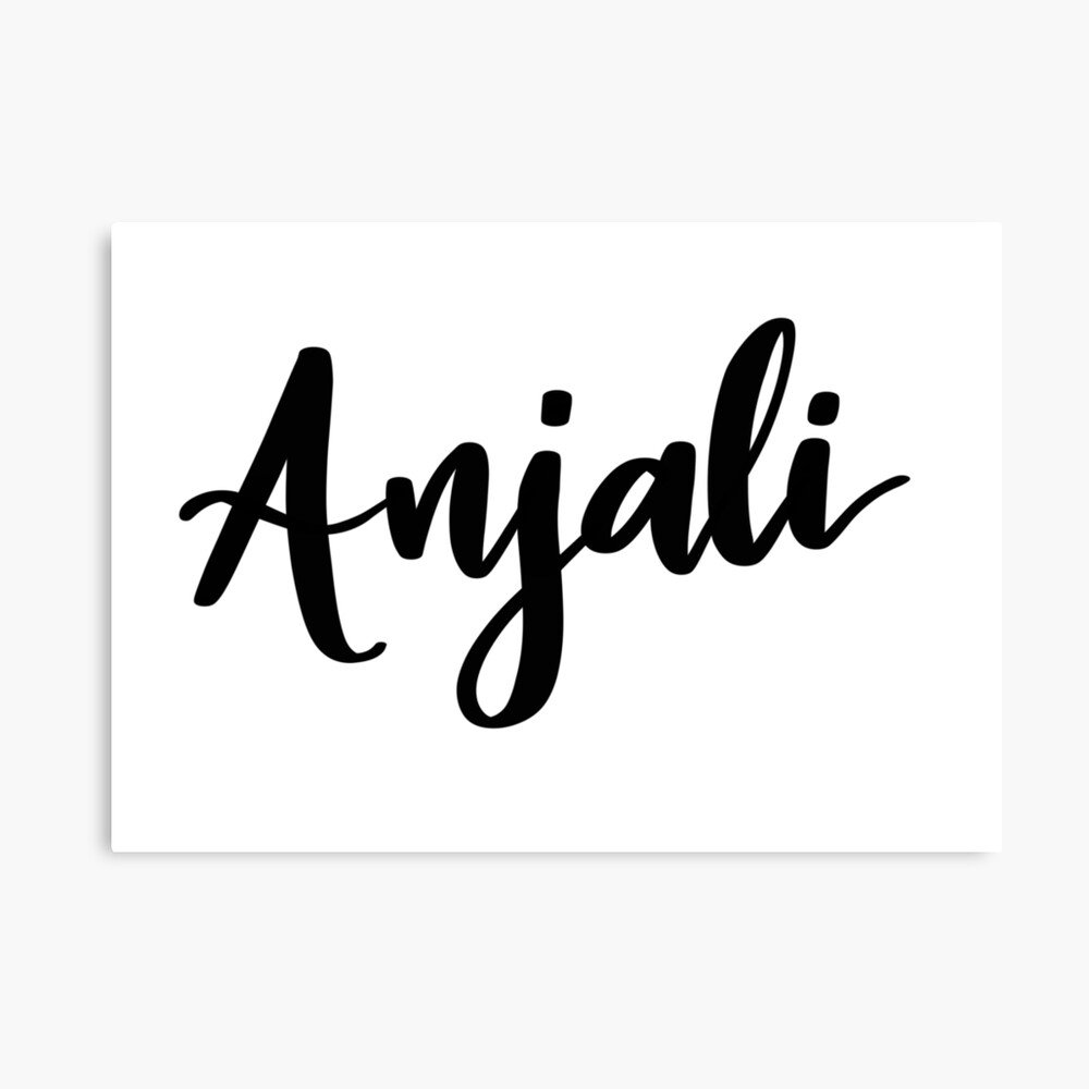 Anjali logo. Free logo maker.