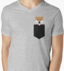 Indiana - Shiba Inu gift design for dog lovers and dog people Men's V-Neck T-Shirt