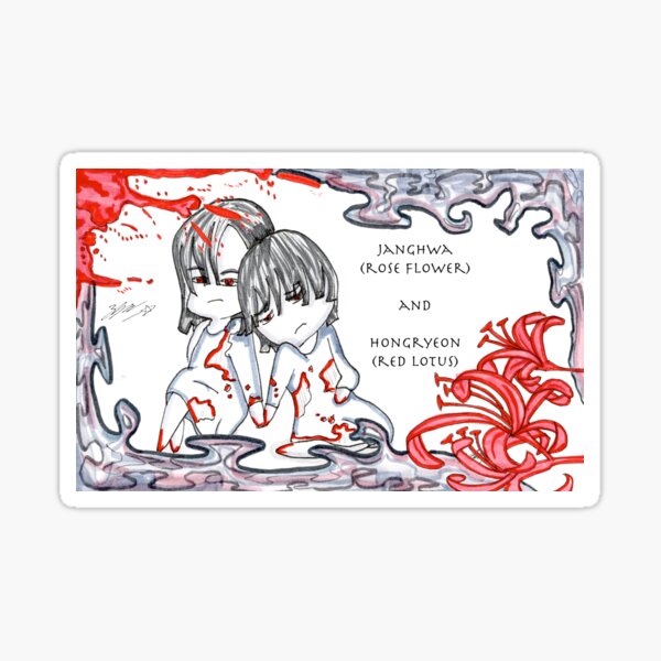 Tale of Two Sisters - Blood Sticker