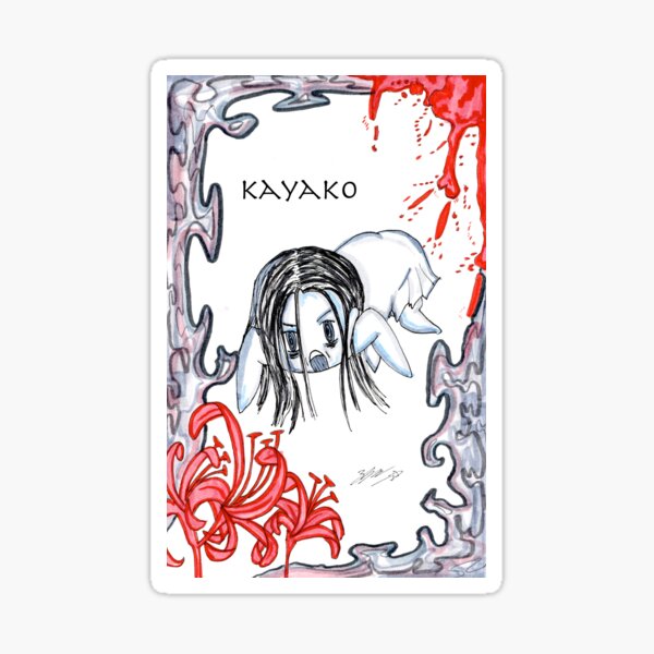 Kayako - Blood Sticker