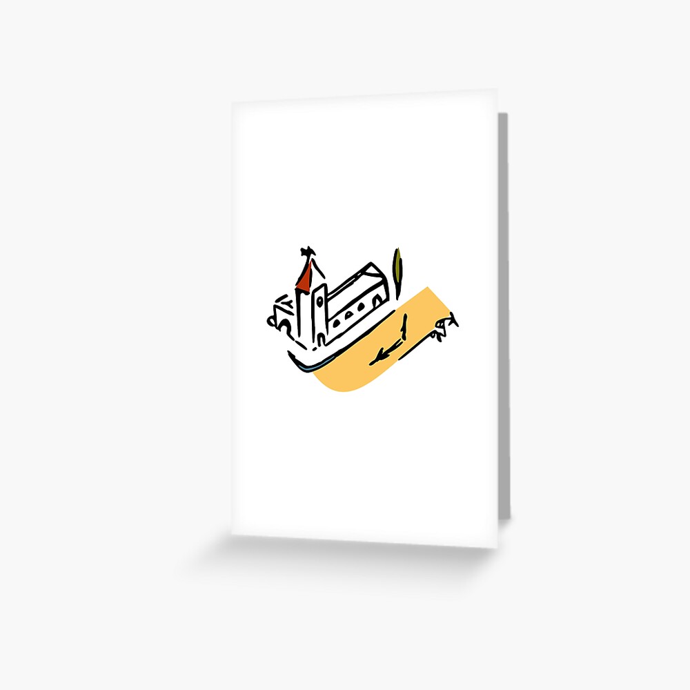 Item preview, Greeting Card designed and sold by atelierkota.