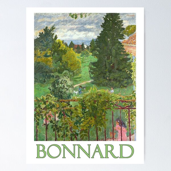 Artikel-Vorschau von Vom Balkon (1909) von Pierre Bonnard, designt und verkauft von Chunga.