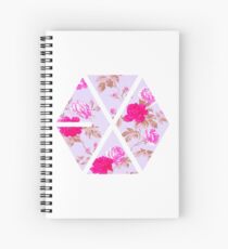 EXO - Blumen Spiralblock