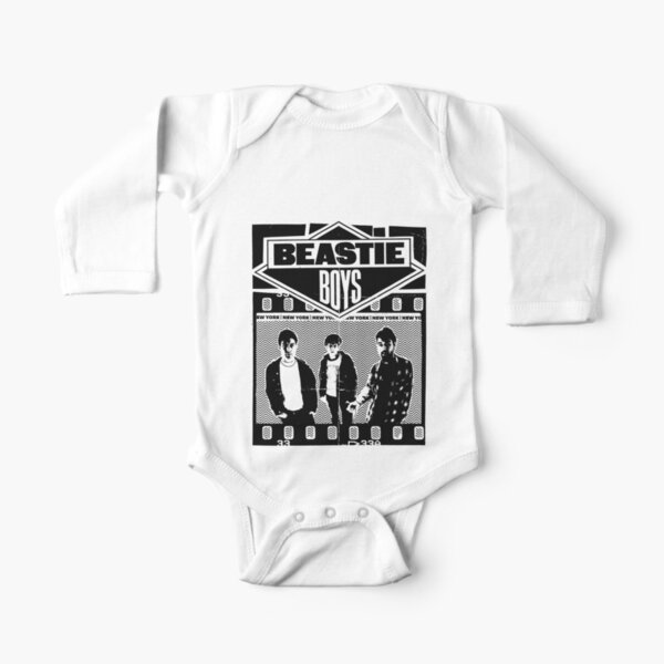 Retro Boys Long Sleeve Baby One-Piece