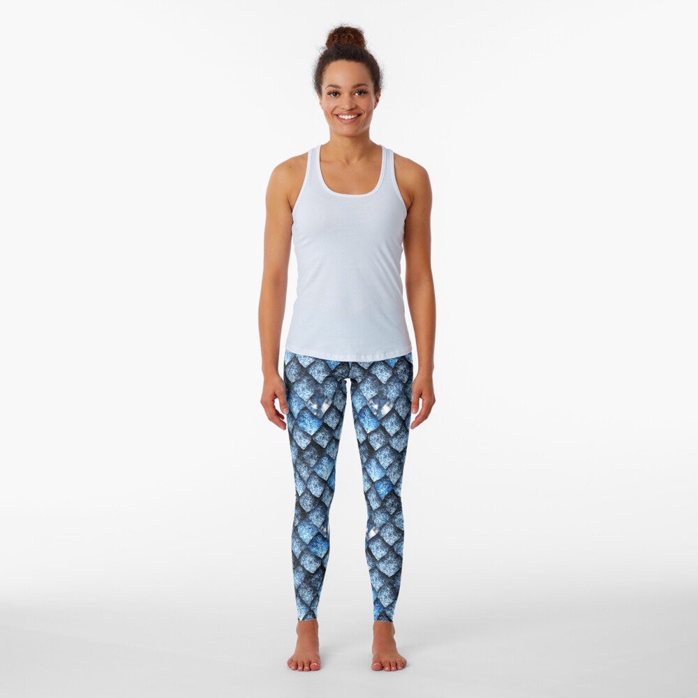 Luxury dragon scale Leggings