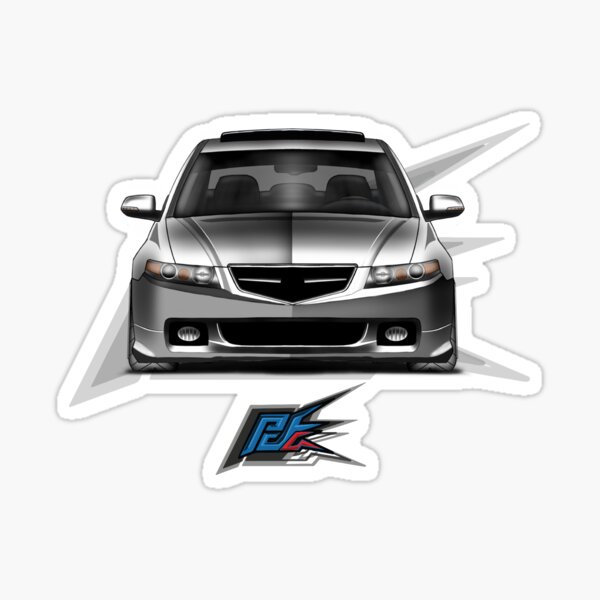 tsx cl9 white Sticker