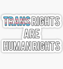 Trans Rights are Human Rights Sticker