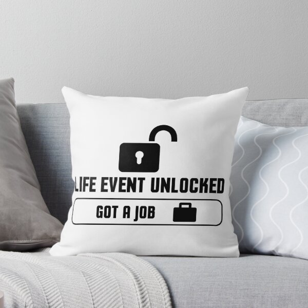 Item preview, Life Event Unlocked - Got A Job designed and sold by PowerOnShop.