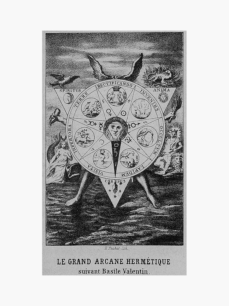 Sticker for Sale avec l uvre Le Grand Arcane Hermetique de l