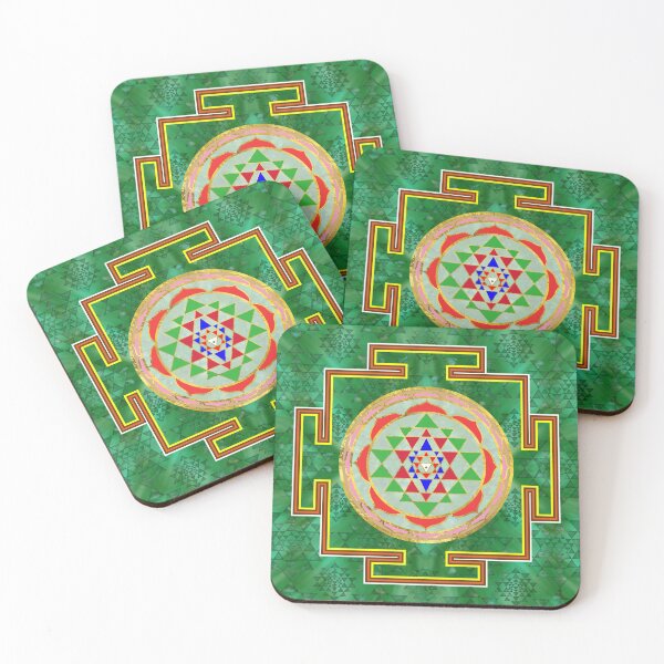 Item preview, Sri Yantra  / Sri Chakra in color designed and sold by Nartissima.