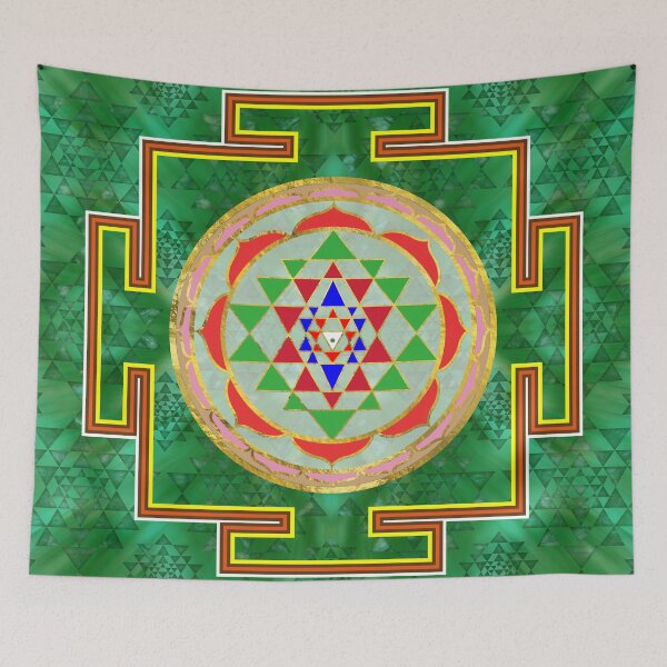 Item preview, Sri Yantra  / Sri Chakra in color designed and sold by Nartissima.