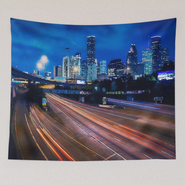 Item preview, Houston Skyline designed and sold by AM FineArtPrints.