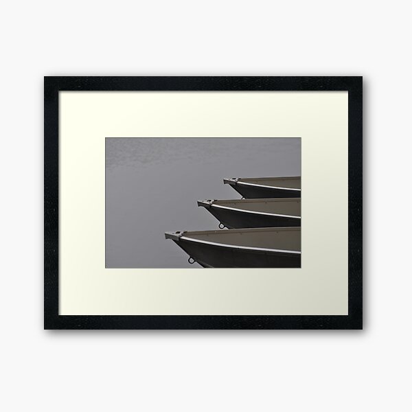 Boats at the Ready Framed Art Print