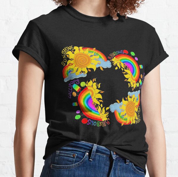 Kawaii Sunshine, Lollipops and Rainbows Classic T-Shirt