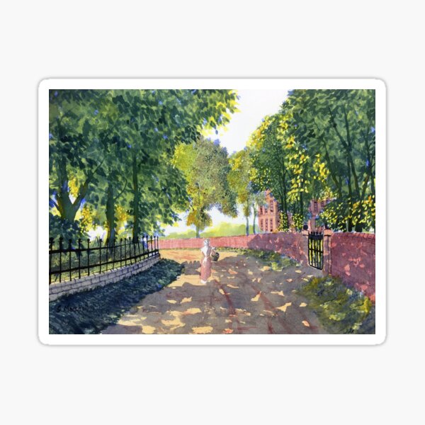 Sunshine and Shadows Sticker