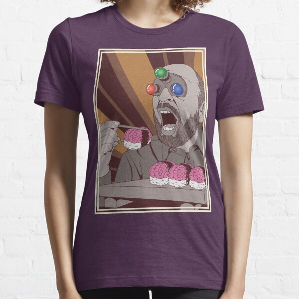 Brain Sushi bw Essential T-Shirt