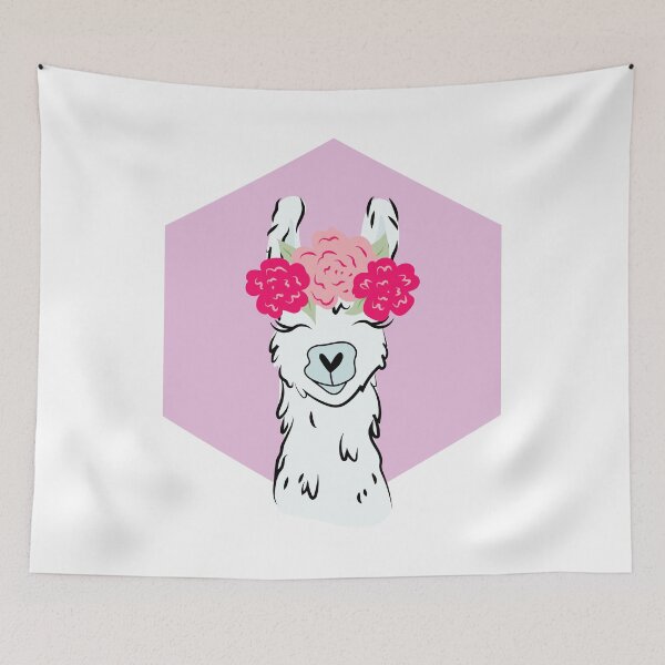 Item preview, Funny Flower Llama Llama T shirt | Perfect gift ideas designed and sold by Luxara1.