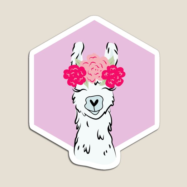 Flower Llama Gifts Merchandise Redbubble - llama land amusement park roblox