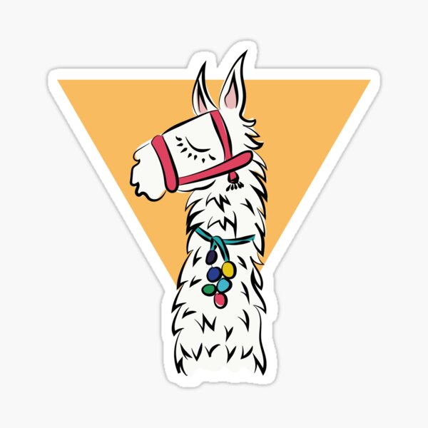 Llama Song Stickers Redbubble - happy llama sad llama song lyrics sweatshirt roblox