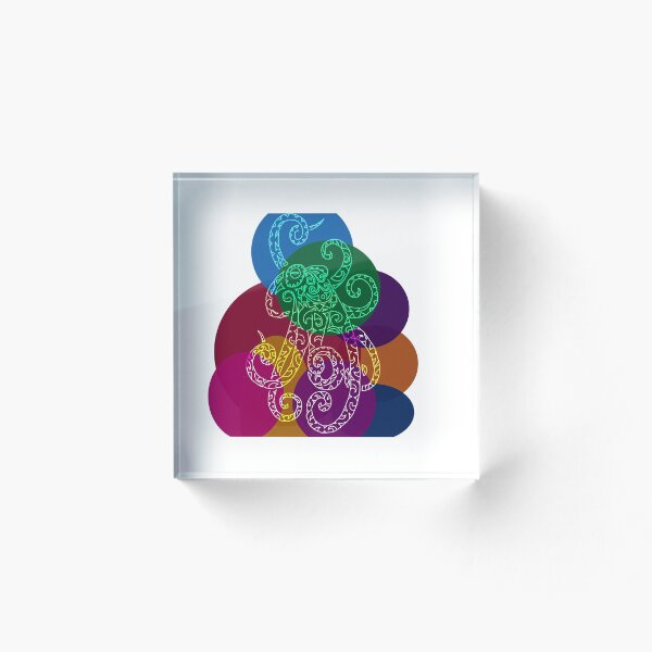 Item preview, colourful octopus  designed and sold by Joobsie.
