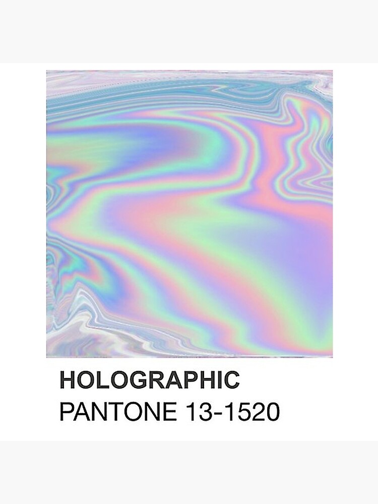 Aufkleber Pantone 2020 blau metallisch glänzend nahtlose Muster Wellen  Licht und Schatten. Wand dekorative Platte 3d Illustration – Tinydots®