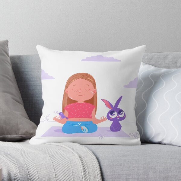 Meditation Throw Pillow