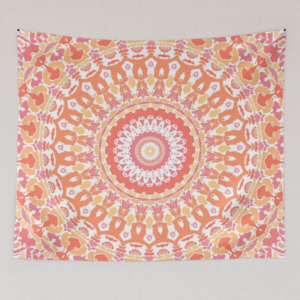 Item preview, Citrus Mandala designed and sold by Kelly Dietrich Mandala & Fractal Art.