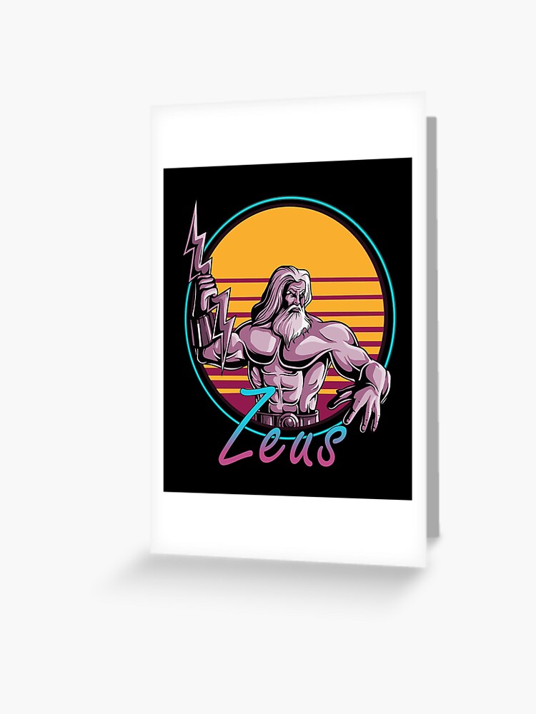 Zeus Retro 80s Vintage T Shirt On Sale 