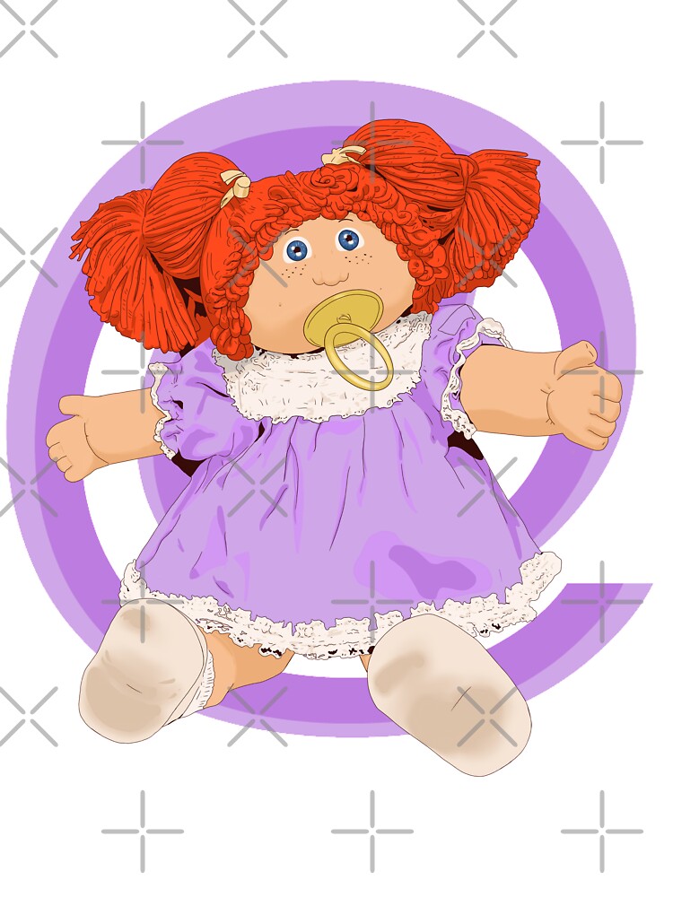 cabbage patch red hair