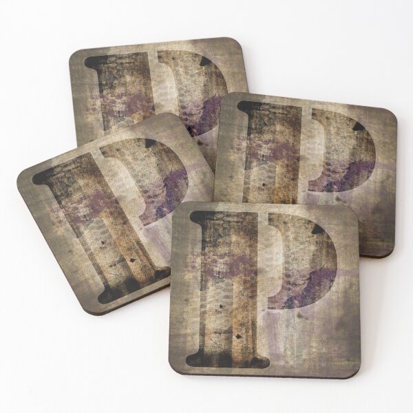 Item preview, Industrial Letter P designed and sold by Delphimages Art.