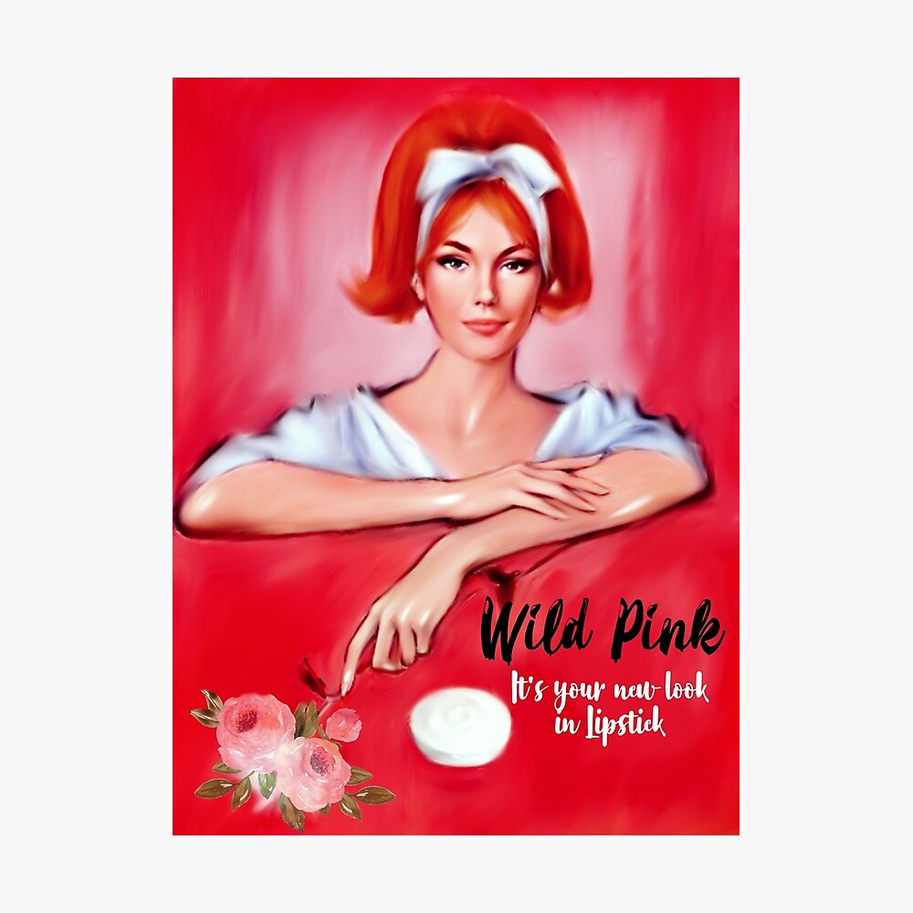 Vintage Werbung Lippenstift Poster Von Noramohammed Redbubble