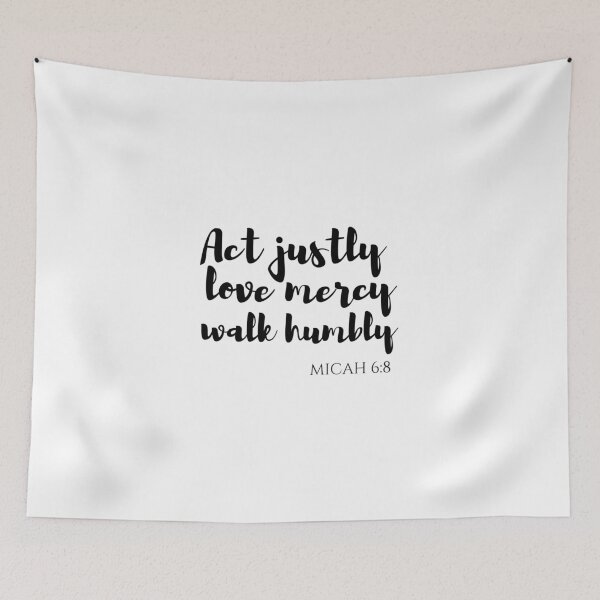 Item preview, Act Justly scripture verse designed and sold by DreezyJ.