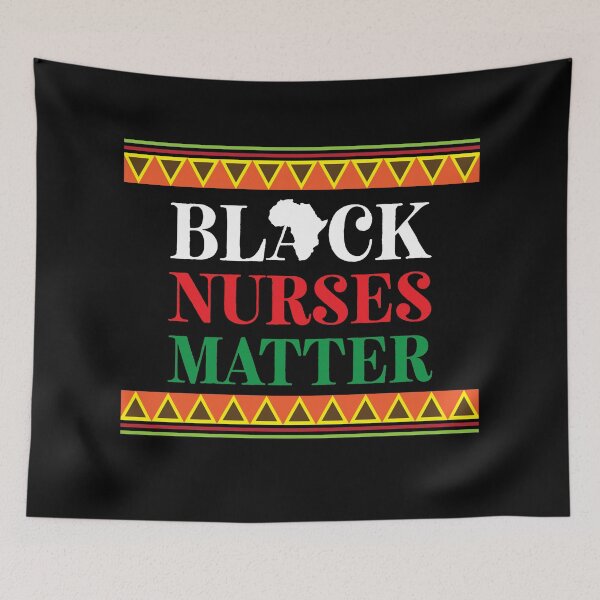 Item preview, Black Nurses Matter designed and sold by Twenty2Creative.