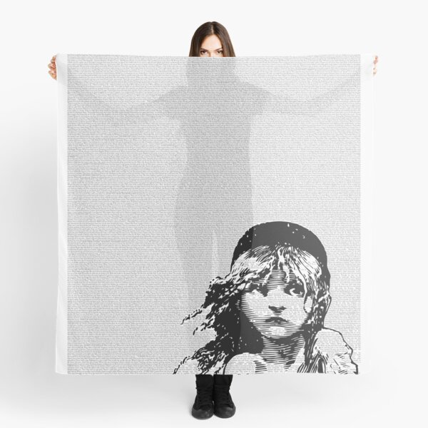 Les Miserables Musical Full Script Lyrics Scarf