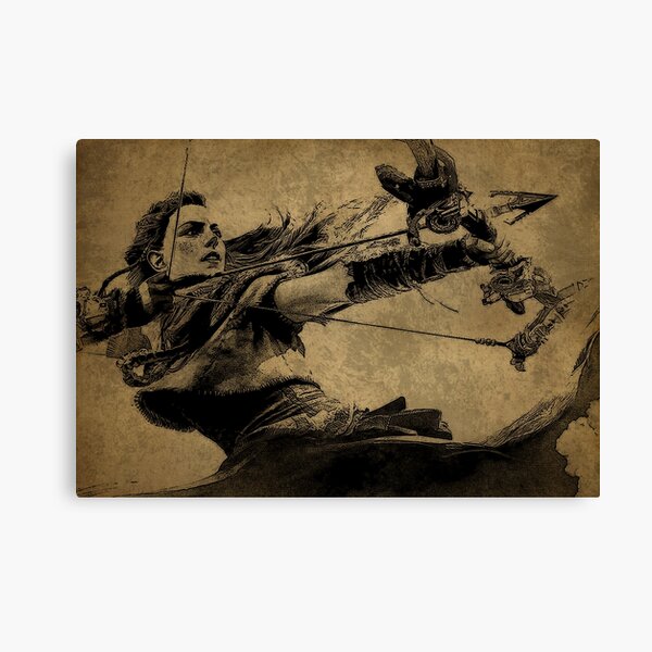 Horizon Zero Dawn - Aloy Canvas Print