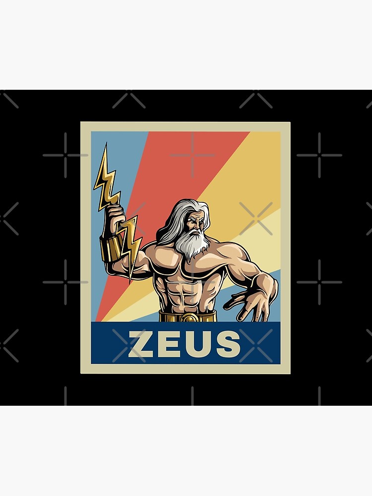 Zeus Retro 80s Vintage T Shirt On Sale 