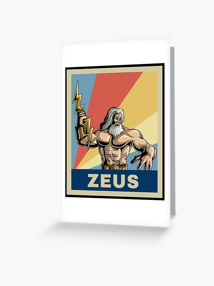 Zeus Retro 80s Vintage T Shirt On Sale 