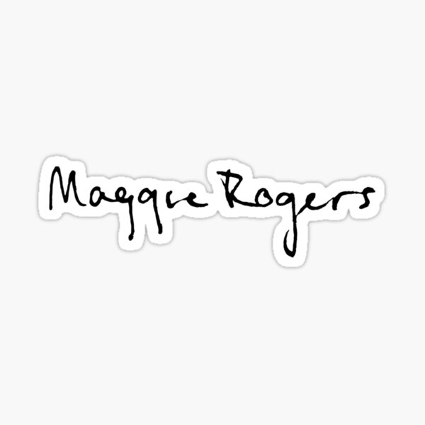 Vista previa del artículo con la obra «Maggie Rogers script», diseñado y vendido por eventur5.
