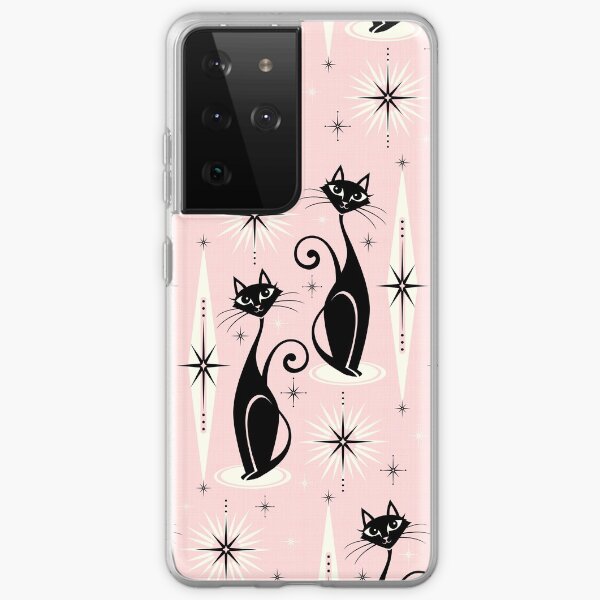 Item preview, Mid Century Meow Retro Atomic Cats  designed and sold by studioxtine.
