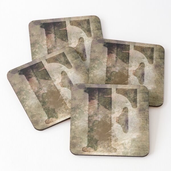 Item preview, Industrial Letter F designed and sold by Delphimages Art.