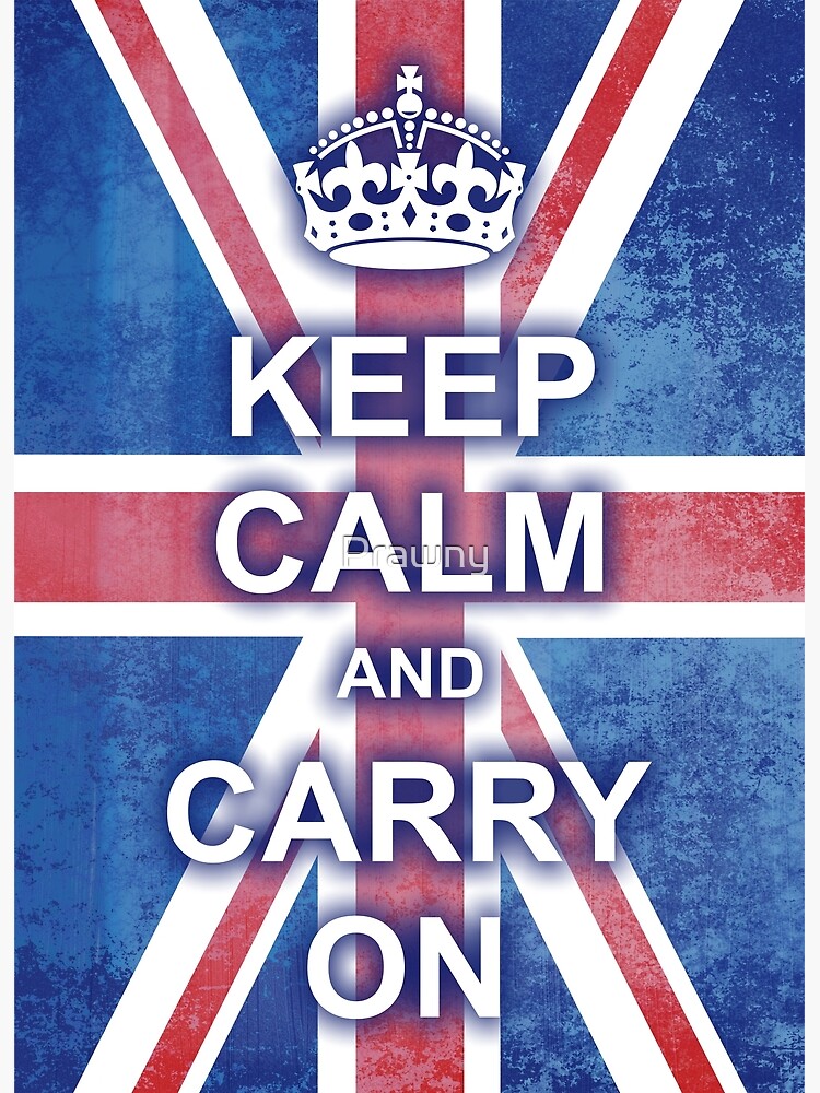 Sticker Drapeau Britannique Keep Calm Pour Interrupteur Simple En