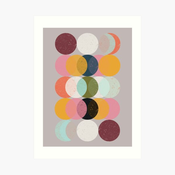 Moods & Moons Art Print