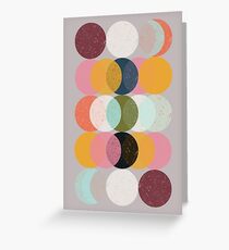 Moods & Moons Greeting Card