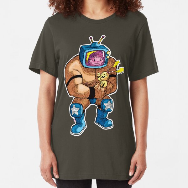 Raised By Television Slim Fit T-Shirt
