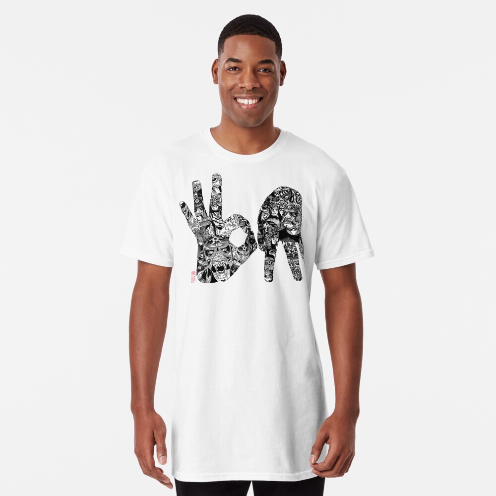 Item preview, Long T-Shirt designed and sold by artandin0418.