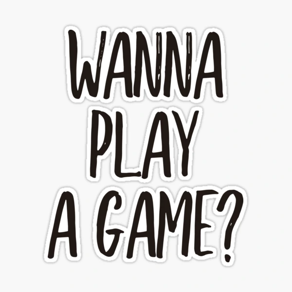 Play Game' Sticker | Spreadshirt