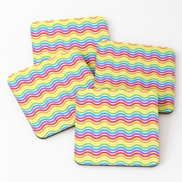 Item preview, Rainbow Wave Stripes designed and sold by Design Minds Boutique.