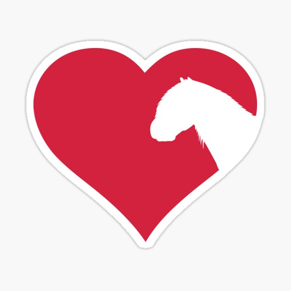 Aperçu de l'œuvre Poney dans le coeur créée et vendue par Fuchs-und-Spatz.